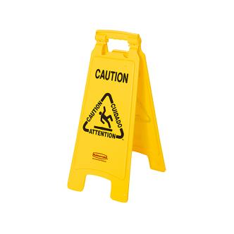 Panneau d'avertissement - H 67,3 x 27,9 x 30,5 CM - 0,95 KG - Polypropylène - Jaune - Rubbermaid - RM9912 RM9912 €34.50 Panneaux d'avertissement