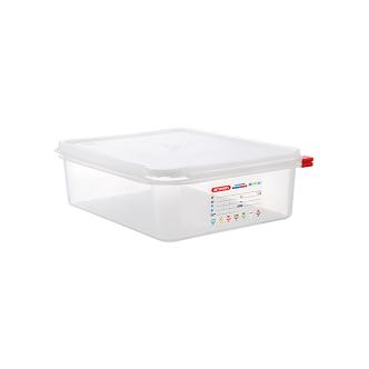Boîte alimentaire - 1/2 GN - 6,5 Litre - H 10 x 32,5 x 26,5 CM - Polypropylène - Transparent - -40°C / +95°C - Hermétique Verrouillable - Araven - 962323 E962323 €14.95 Bacs à aliments
