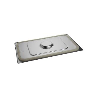 Couvercle Gastronorme - 1/1 GN - 53 x 32,5 CM - Inox - Avec Bord Silicone - Caterchef - 953515 E953515 €48.00 Couvercles GN bord silicone