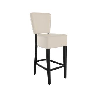 Tabouret de bar restauration - Lisa - Avec dossier - Crème - Similicuir - G-Line HW-019094 €84.95 Tabourets de bar