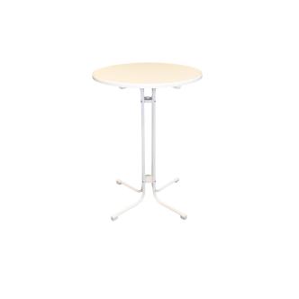Table haute - Monaco - Blanc - H851 H851 €139.95 Tables pliantes