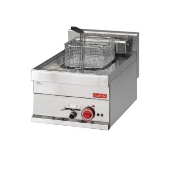 Friteuse - Ligne 650 - Electrique - 10 Litres - H 28 x 40 x 65 CM - 7,5 kW - 400 V - Inox - Gastro M - GL921 GL921 €1,074.00 Friteuses 400 volts