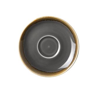 Tasse à cappuchino soucoupe - 6 pièces - Gris - Ø 14 x H 2 CM - Porcelaine - Olympia - HC391 HC391 €16.29 Tasses et mugs