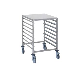 Chariot à étagères - 8 x GN 2/1 - H 90 x 77,5 x 66 CM - Inox - Tournus - CG221 CG221 €509.00 Chariots