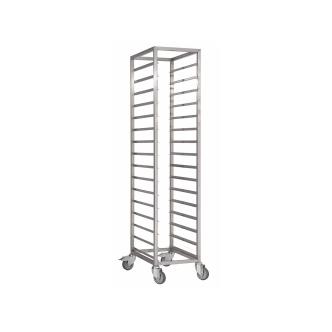 Chariot à étagères - 2/1 GN - 18 étages - H 180 x 62 x 70 CM - Inox - Gastro M - DS458 DS458 €474.00 Chariots