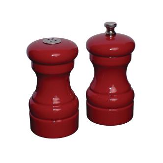 Moulin poivre & sel - Rouge - Ø 5 x H 10 CM - Bois - Olympia - GK099 GK099 €24.99 Poivre et sel