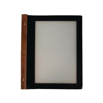 Chemise menu - A4 - Noir - H 32 x 26 x 2 CM - Bois - Securit - H735 H735 €18.69 Présentation