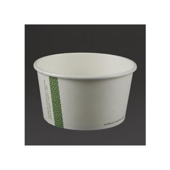 Conteneurs jetables - 0,35 Litre - 500 pièces - Ø 11,5 x H 6,2 CM - Carton/Pla - Vegware - GF046 GF046 €90.99 Emballage jetable