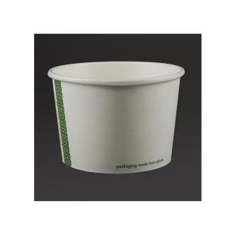 Contenants jetables - 0,45 Litre - 500 pièces - Ø 11,5 x H 7,7 CM - Carton/Pla - Vegware - GF047 GF047 €110.99 Emballage jetable