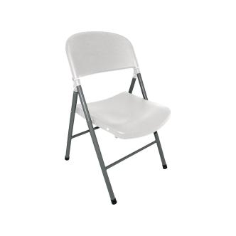 Chaise pliante - 2 pièces - Blanc - H 81 x 49 x 50 CM - Acier/Polypropylène - Bolero - CE692 CE692 €89.95 Chaises en plastique