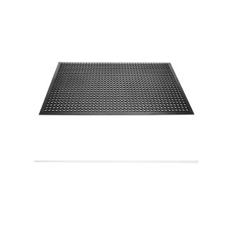 Tapis anti-fatigue - Noir - H 1 x 90 x 150 CM - Caoutchouc - Jantex - DP206 DP206 €39.99 Tapis de sol antidérapant