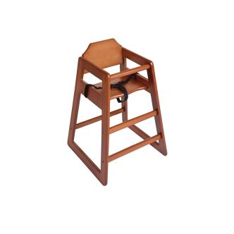 Chaise haute - Marron foncé - H 75 x 51 x 51 CM - Bois - Bolero - DL901 DL901 €74.95 Chaises pour enfants