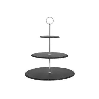 Etagère - Ø 30 x H 34,5 CM - Ardoise - Olympia - GF991 GF991 €28.49 Etagère