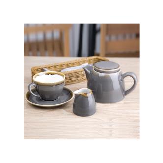 Tasse à cappuccino - 23 CL - 6 pièces - Gris - Ø 9,3 x H 6,8 CM - Porcelaine - Olympia - HC390 HC390 €22.49 Tasses et mugs