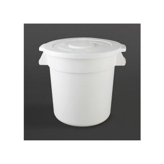 Conteneur de stockage - 76 Litre - Blanc - Ø 49,2 x H 58,4 CM - Polypropylène - Vogue - GG793 GG793 €64.49 Boîte d'ingrédient - Plastique