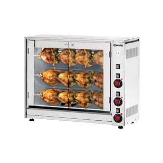 Grill poulet - Electrique - 12 poulets - 400V - Bartscher - 215037 215037 €2,637.04 Grilles de poulet électriques