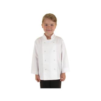 Veste de Chef - Taille Enfant - Blanc - Polyester/Coton - Whites Chefs Clothing koksbuis-kids-whites-chefs-clothing €0.00 Vestes de cuisinier