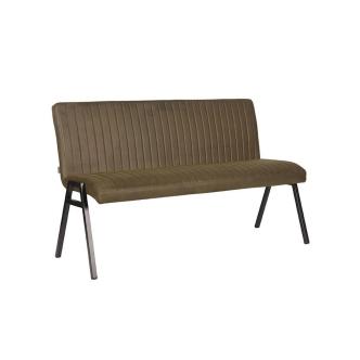 Banquette restauration - Mattheus - 145 CM - Microfibre - Army - Gastro HW-129745 €345.00 Bancs de salle à manger