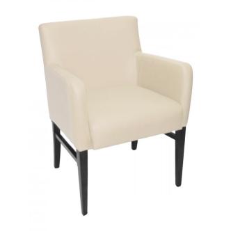 Chaise de restauration - London - Crème - Accoudoir - G-Line HW-019063 €95.00 Chaises en cuir