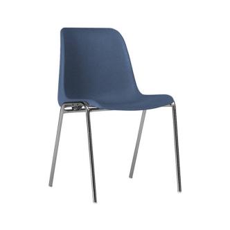 Chaise de cantine - Easy - Bleu - Empilable - G-Line HW-01012 €31.95 Chaises en plastique