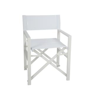 Chaise de terrasse - Max - Blanc - Aluminium - G-Line HW-44382 €64.95 Chaises de terrasse