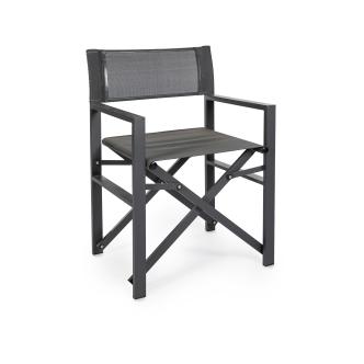 Chaise de patio - Max - Gris - Aluminium - G-Line HW-44381 €64.95 Chaises de terrasse