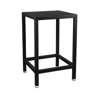 Mange-debout - Mezza - Noir - Tressage plat - G-Line HW-23450 €229.00 Tables et guéridons