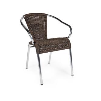 Chaise de terrasse - Classique - Espresso - Aluminium - G-Line HW-31196 €42.95 Chaises de terrasse