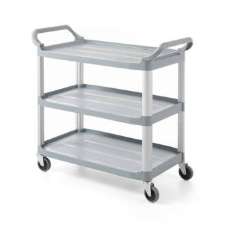 Chariot de service en plastique - 3 plateaux - amovible - G-Line HW-31668 €89.00 Chariots de service