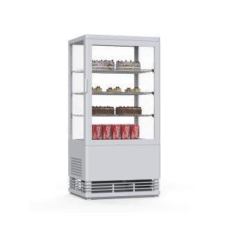 Vitrine réfrigérée - 70 Litres - Blanc - LED - G-Line HW-013815 €349.00 Vitrine réfrigérée