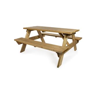 Table de pique-nique - Qualité lourde - 180 CM - Bois - G-Line HW-15773 €189.00 Table de terrasse