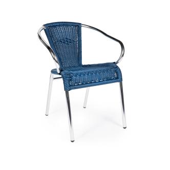 Chaise de patio - Classique - Bleu - Aluminium - G-Line HW-00056 €42.95 Chaises de terrasse