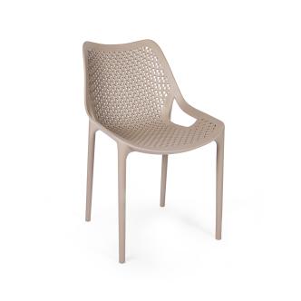 Chaise de terrasse - Eva - Taupe - Plastique - G-Line HW-61233 €39.95 Chaises de terrasse