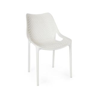 Chaise de terrasse - Eva - Blanc - Plastique - G-Line HW-61237 €39.95 Chaises de terrasse