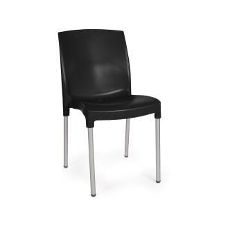 Chaise de patio - Ambre - Noir - G-Line HW-61248 €27.95 Chaises de terrasse