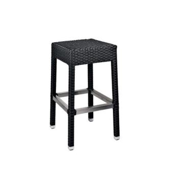 Tabouret de Bar Terrasse - Mezza - Noir - Tissage Plat - G-Line HW-16766 €79.95 Tabourets de terrasse