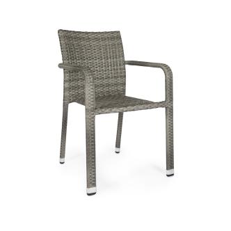 Chaise de patio - Lincoln - Gris - G-Line HW-60379 €39.95 Chaises de terrasse
