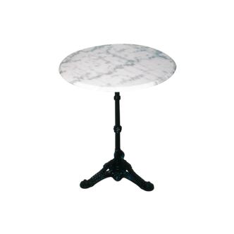 Table de terrasse - Marbre - Blanc - Ø60 CM - G-Line HW-18668 €59.95 Table de terrasse
