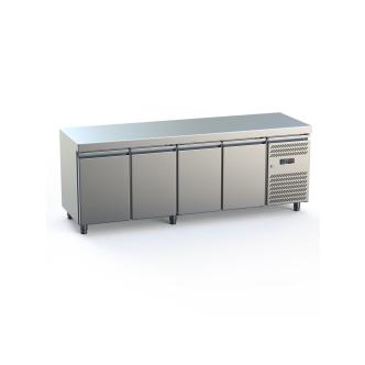 Table frigorifique - 4 portes - H 85 x 223 x 70 CM - Inox - G-Line 71353 €999.00 Tables réfrigérée 