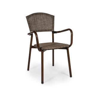 Chaise de terrasse - Nantes - Dark - Textilène - G-Line 70533 €53.95 Chaises de terrasse