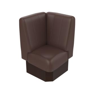 Canapé d'angle - Manhattan - Marron - 60 x 60 cm - G-Line 31023 €319.00 Bancs de salle à manger