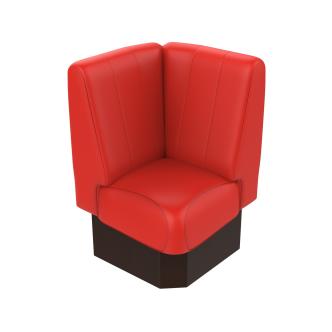 Canapé d'angle - Manhattan - Rouge - 60 x 60 cm - G-Line 17027 €309.00 Bancs de salle à manger
