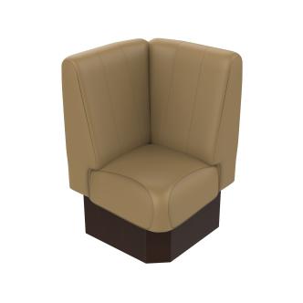 Canapé d'angle - Manhattan - Taupe - 60 x 60 cm - G-Line 58393 €319.00 Bancs de salle à manger