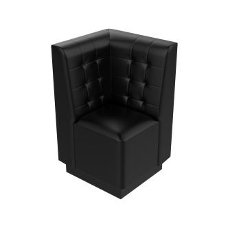 Canapé d'angle - Deluxe - 65 x 65 cm - Noir - G-Line 61544 €355.00 Bancs de salle à manger