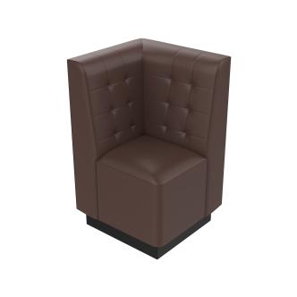 Canapé d'angle - Deluxe - 65 x 65 cm - Marron - G-Line 61545 €355.00 Bancs de salle à manger