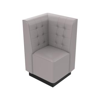 Canapé d'angle - Deluxe - 65 x 65 cm - Gris clair - G-Line 61547 €355.00 Bancs de salle à manger