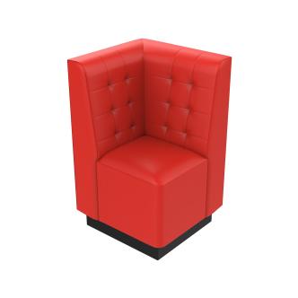 Canapé d'angle - Deluxe - 65 x 65 cm - Rouge - G-Line 61546 €355.00 Bancs de salle à manger