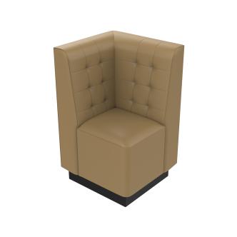 Canapé d'angle - Deluxe - 65 x 65 cm - Taupe - G-Line 63784 €355.00 Bancs de salle à manger