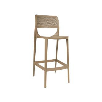 Tabouret de bar de terrasse - Blitz - Cappuccino - Plastique - G-Line 84725 €63.95 Tabourets de terrasse