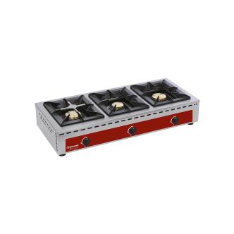 Brûleur gaz - 3 Brûleurs - Modèle de table - 7 + 5 + 7kW - Diamant - RF3G/Q RF3G/Q €1,041.00 Brûleur